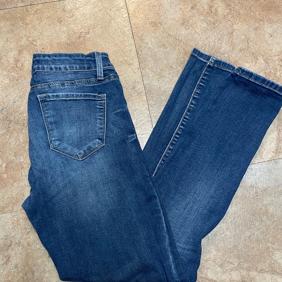 Kancan Womens Jeans Mid Rise Skinny style KC11214CHD Size 9 28 Medium Wash Denim - Picture 5 of 5